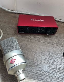 NEUMANN TLM-103 LIKE NEW MICROPHONE 🎙️+ INTERFACE