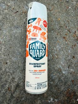 Disinfectant spray- new