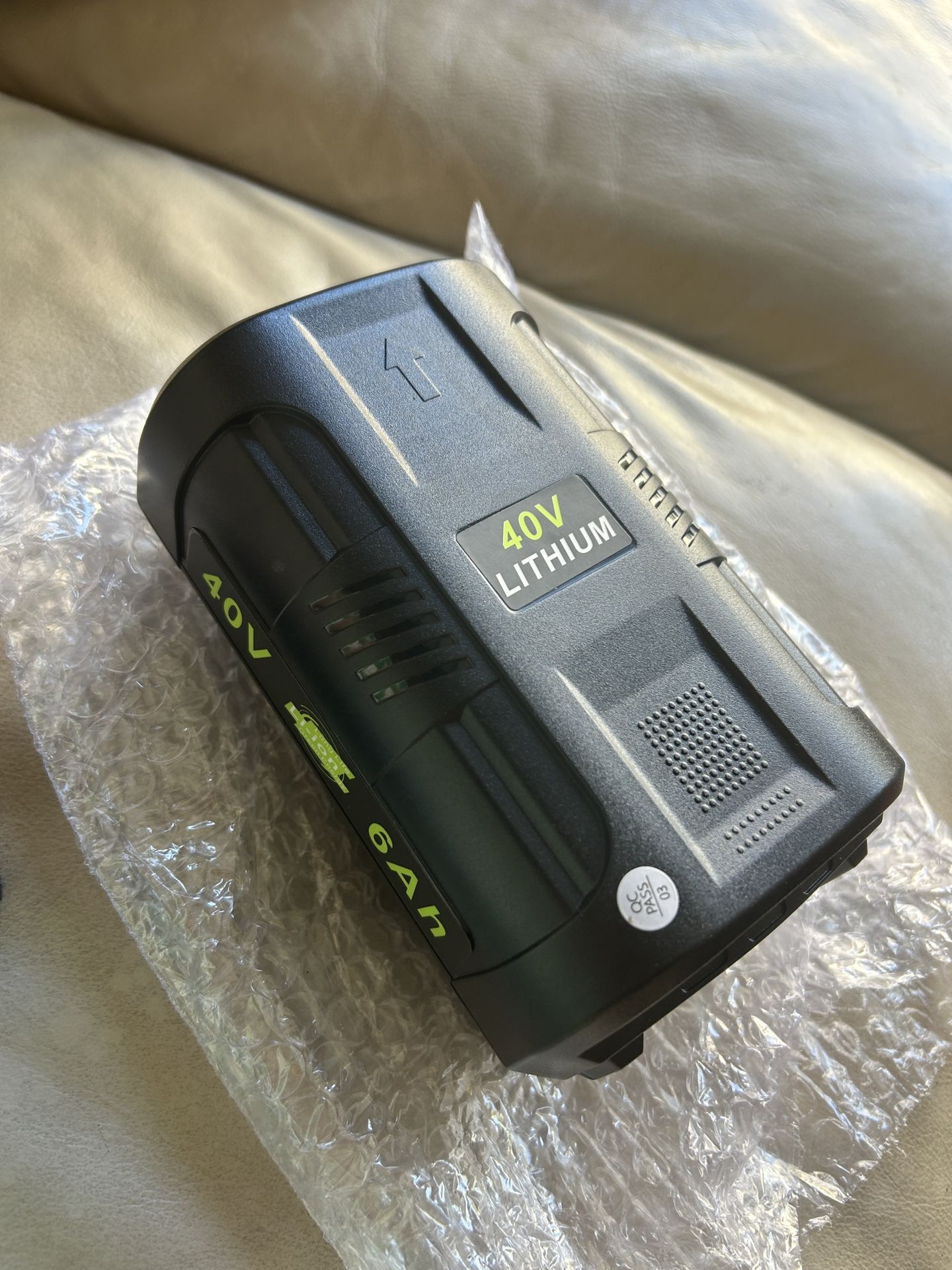 40V Lithium Battery 6Ah