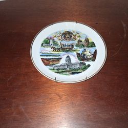 Vintage  State Collector's Plate 