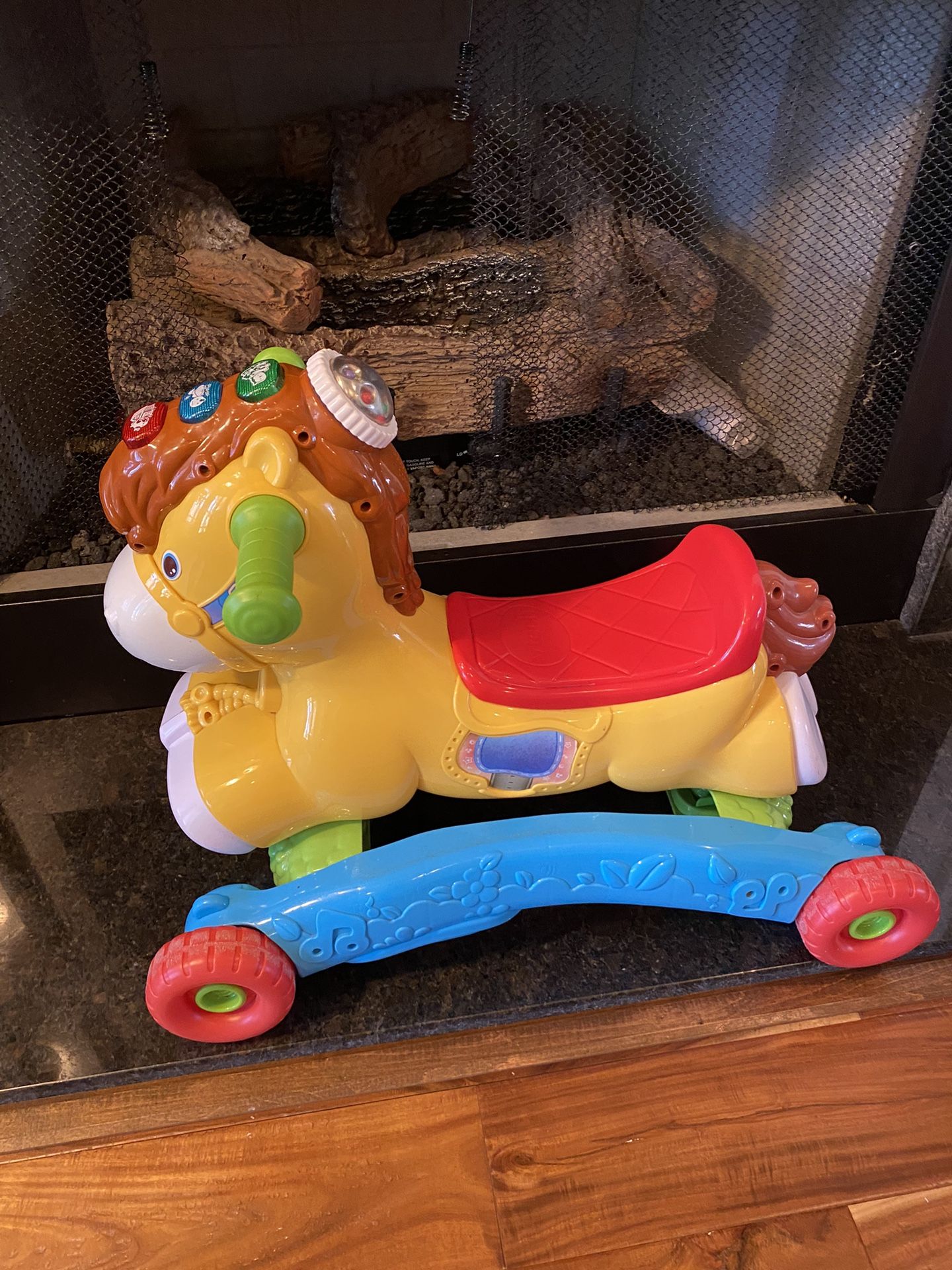 Vetch Rock And Ride On Pony