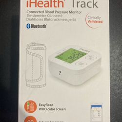 iHealth Track Smart Upper Arm Blood Pressure Monitor with Wide Range Cuff