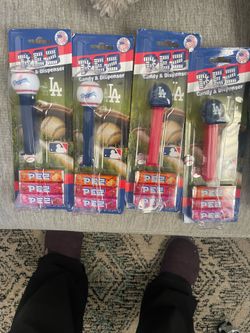 Dodger Pez Dispensers