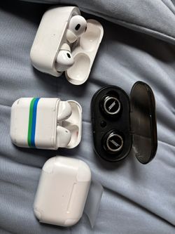 Single Airpods (no box) & Bose Airpods 