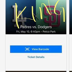 5 Tickets To Dodgers At Padres Is Available 