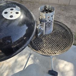 Asador De Carvon Lomas Una Ves Se Uso 