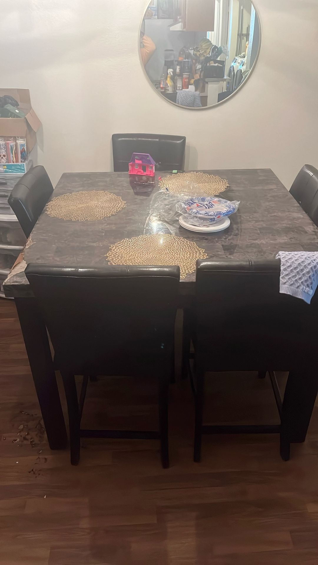 Dining Table With 5 Chairs