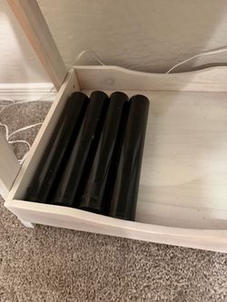 Queen bed frame and mattress