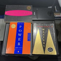 Robert Greene Books (3 For $40)