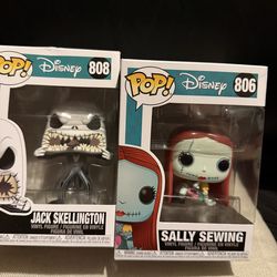 Funko Sewing Sally Jack Skellington