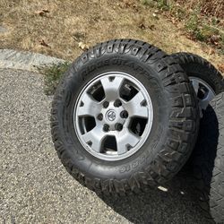 Wheels And Tires Size 265/70/16 For Tacoma or 4 Runner Truck USV Good Condition 