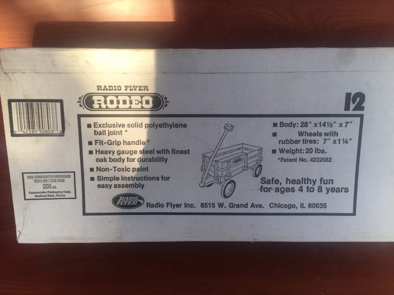 (Vintage) Radio flyer rodeo wagon