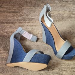 Jean Wedges Size 6