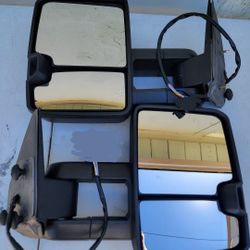 99-02 Chevrolet Silverado Gmc Sierra Tahoe Suburban Yukon Avalanche Escalade Towing Mirrors Espejos Retrovisores Chevrolet 