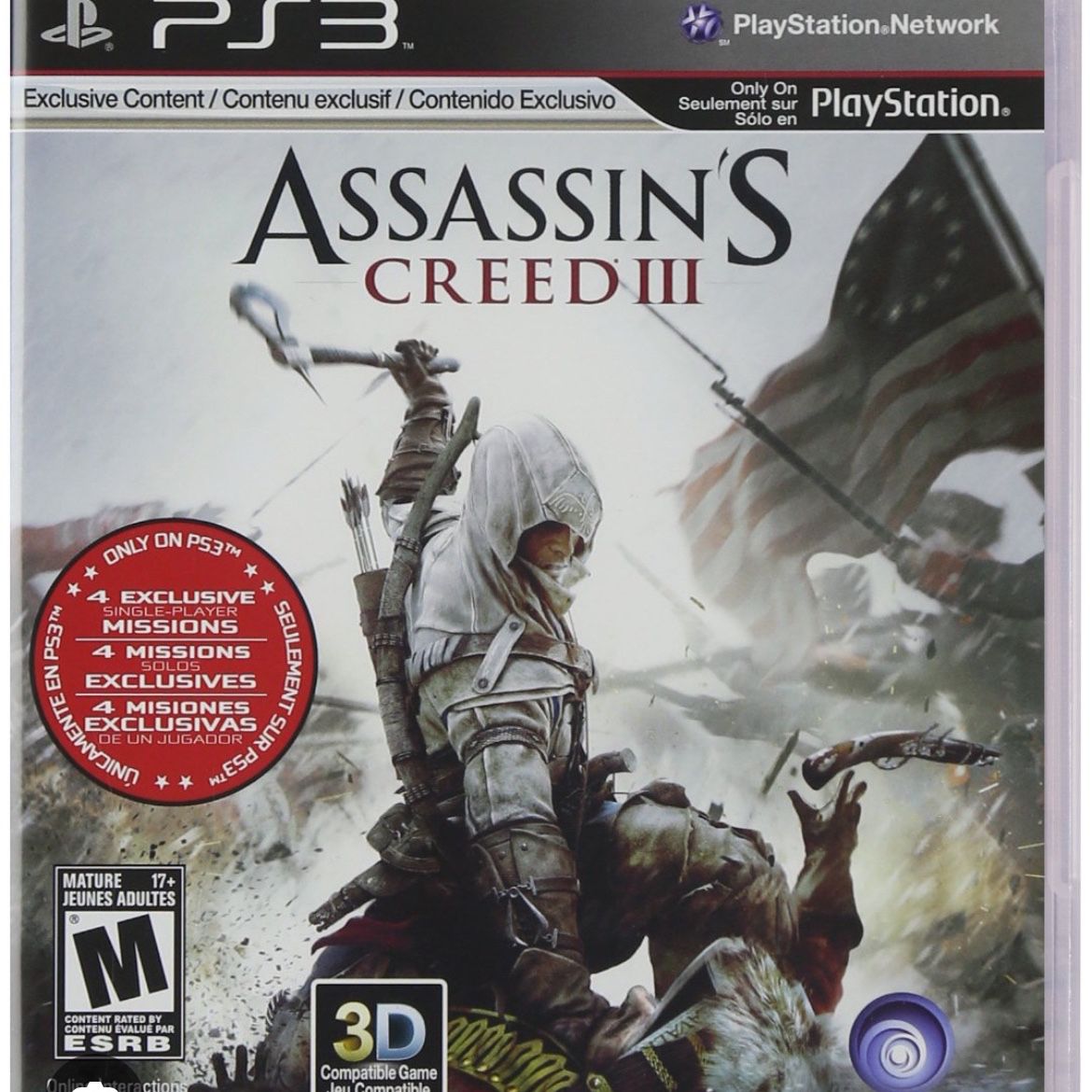 Assasins Creed 3 PS3 Play Station