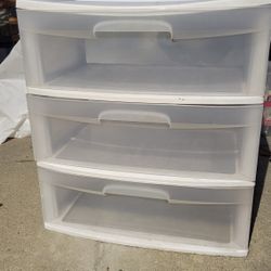 Large 3 Drawer Steralite Storage 