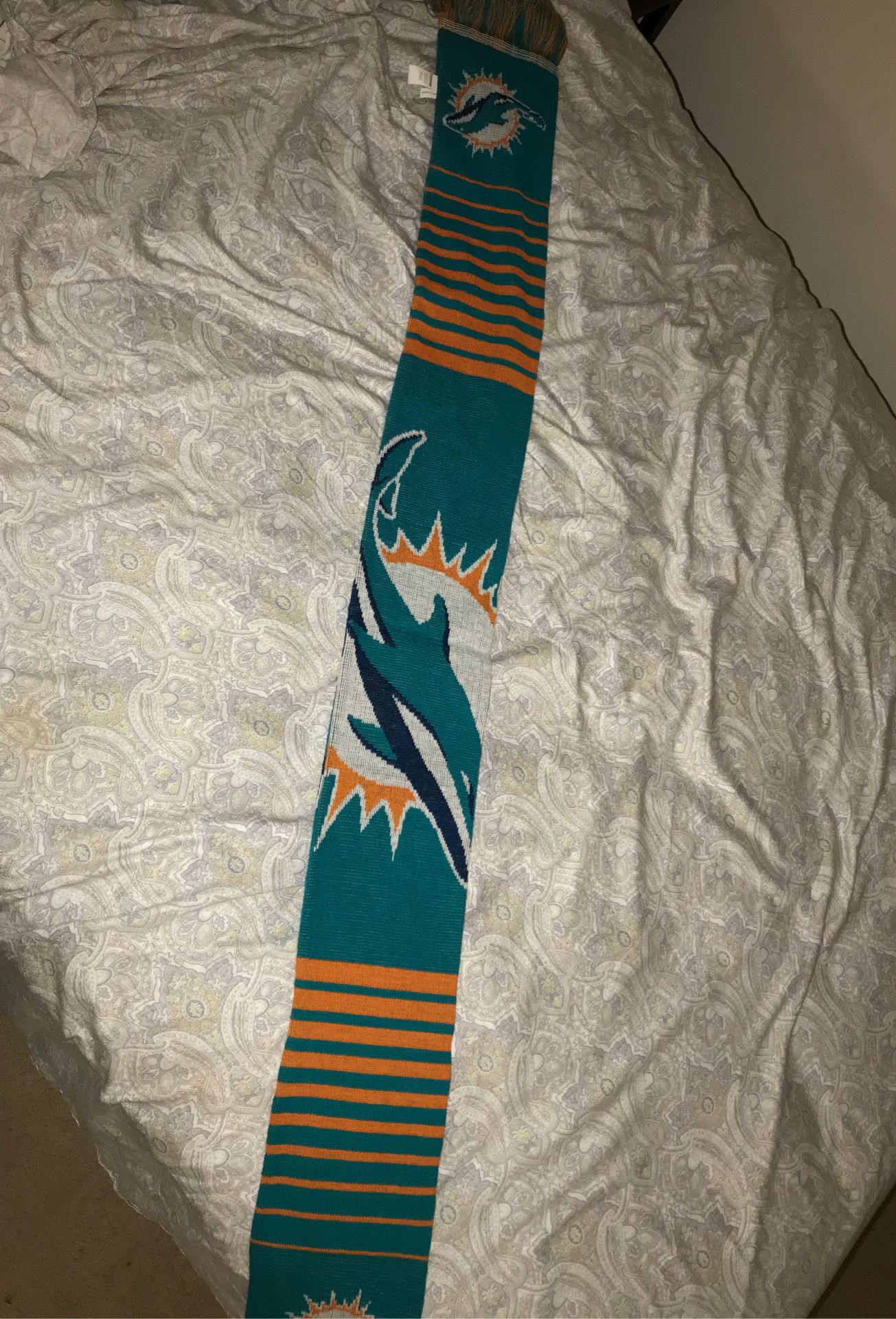 Miami dolphins scarf