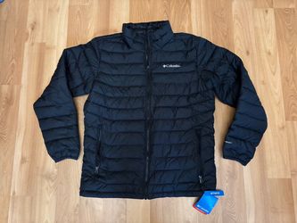 Columbia Black Puffer Jacket Mens size M