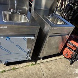 Portable Sink Hot Water 