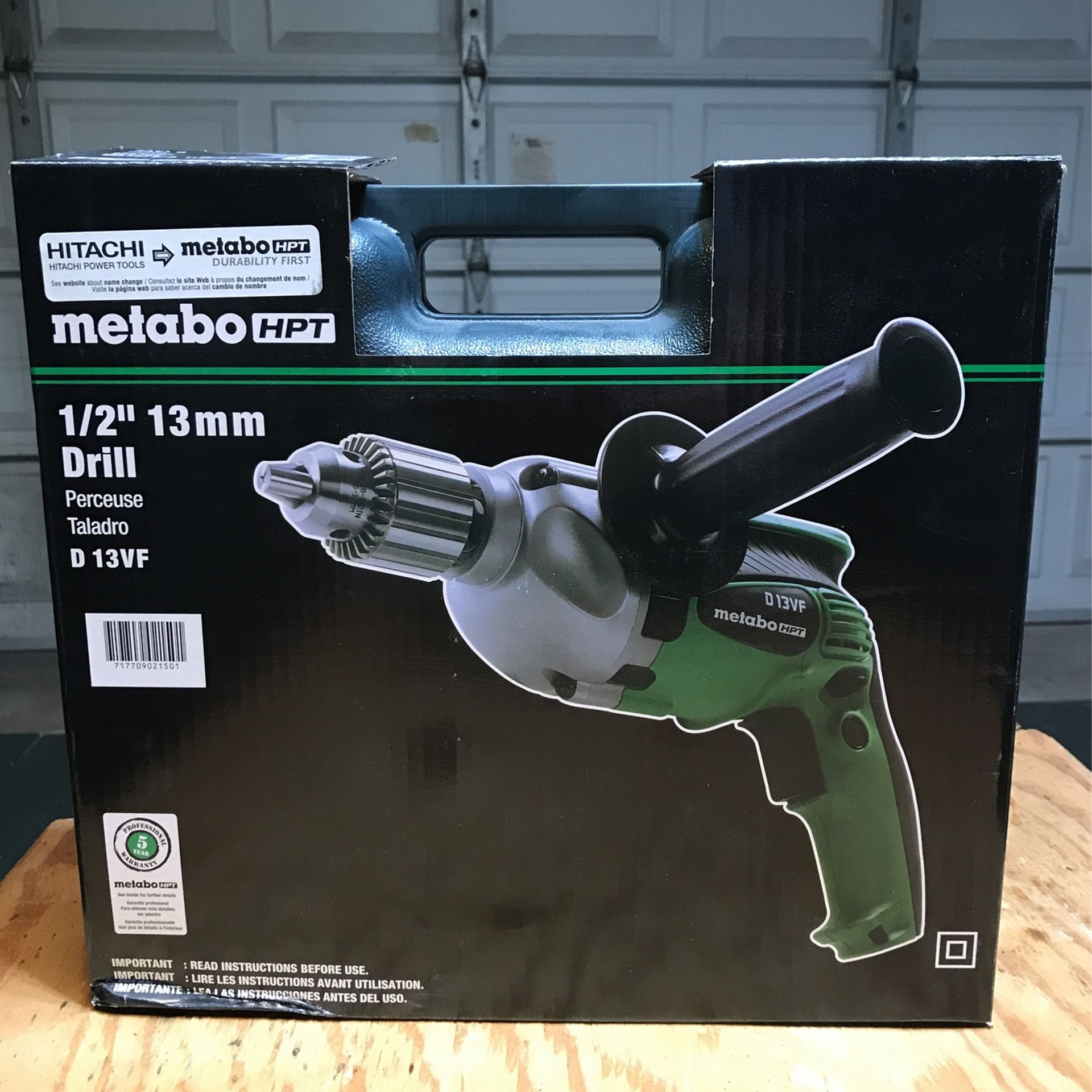 Metabo Corded 1/2” Drill