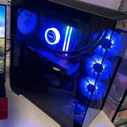High-End Custom Gaming PC Ryzen 7 7700X RX 7600 XT 32GB DDR5 1TB NVMe SSD RGB PC