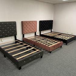 TWIN & FULL BED FRAMES !! GET 2 TWINS FOR $380 Or 2 FULLS FOR $480!!