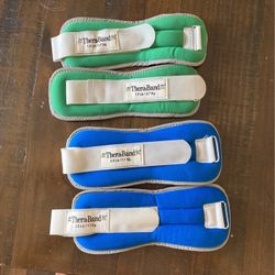 2 Sets Thera-Band Wrist/Ankle Weights