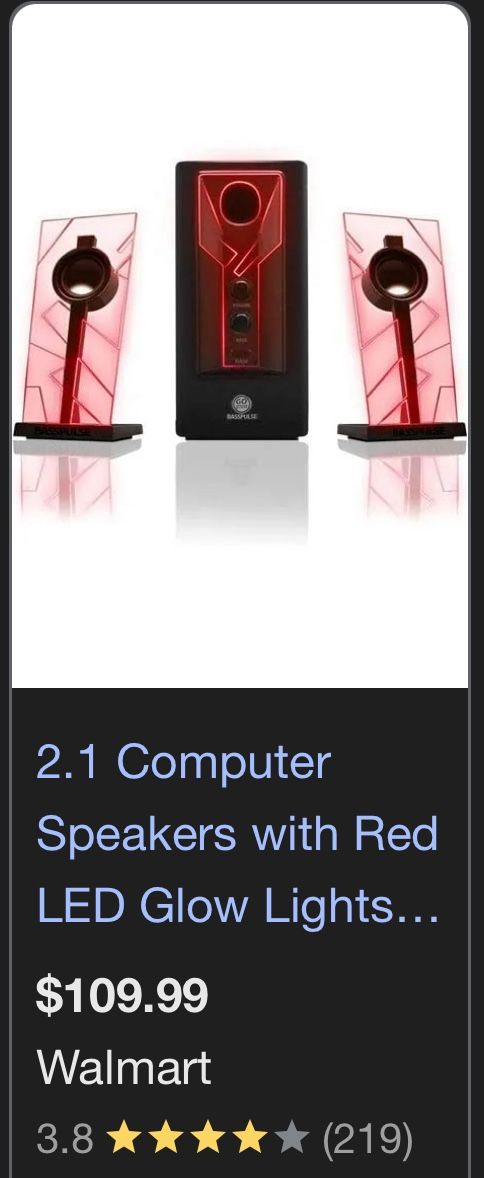 2.1 Computer Speakers