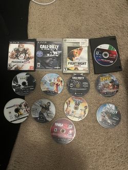 Ps3 & Xbox 360 Games (3 each)