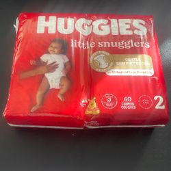 Huggies little snugglers diapers 