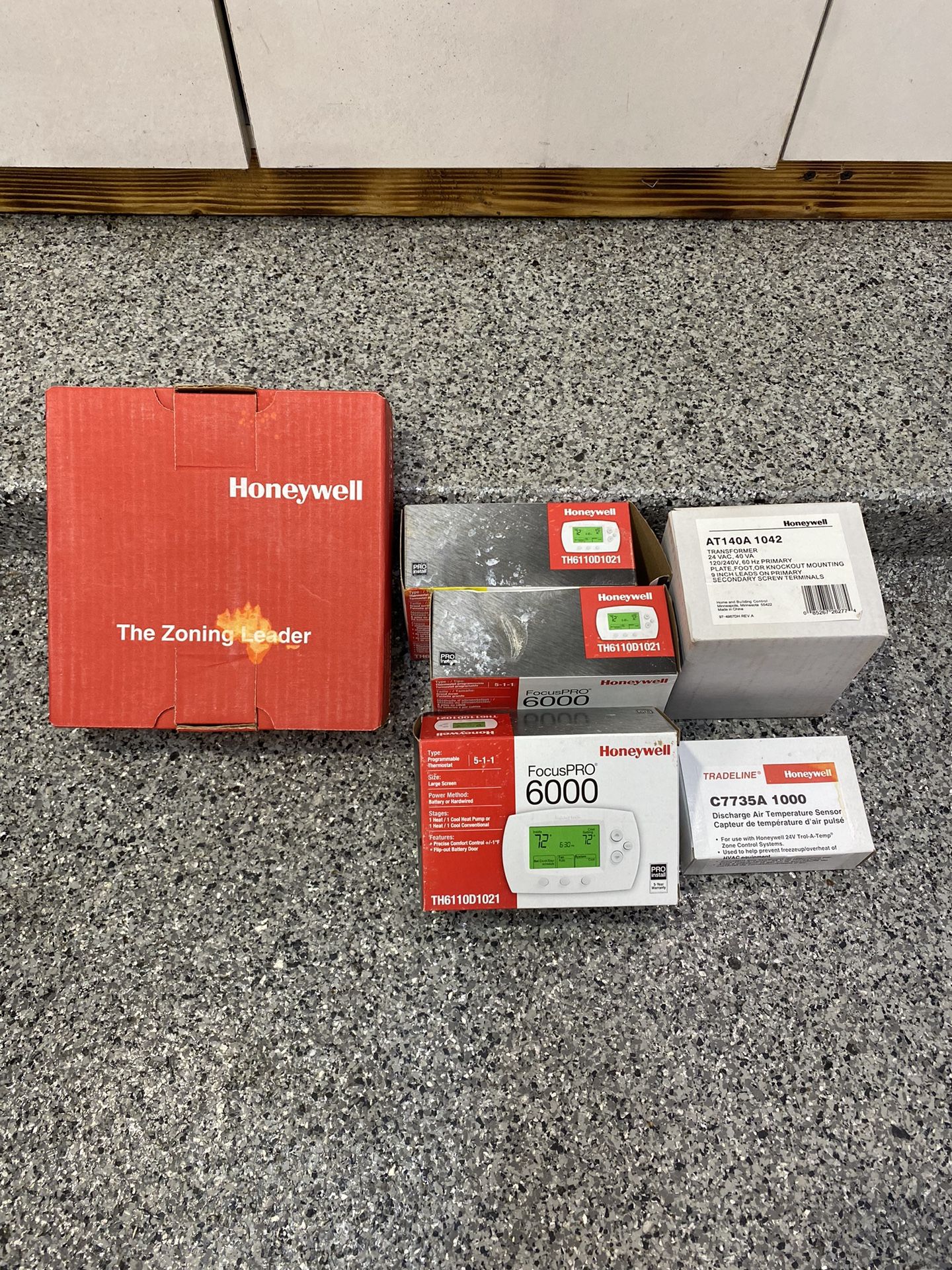 Honeywell AC Zoning Kit. Zone Control