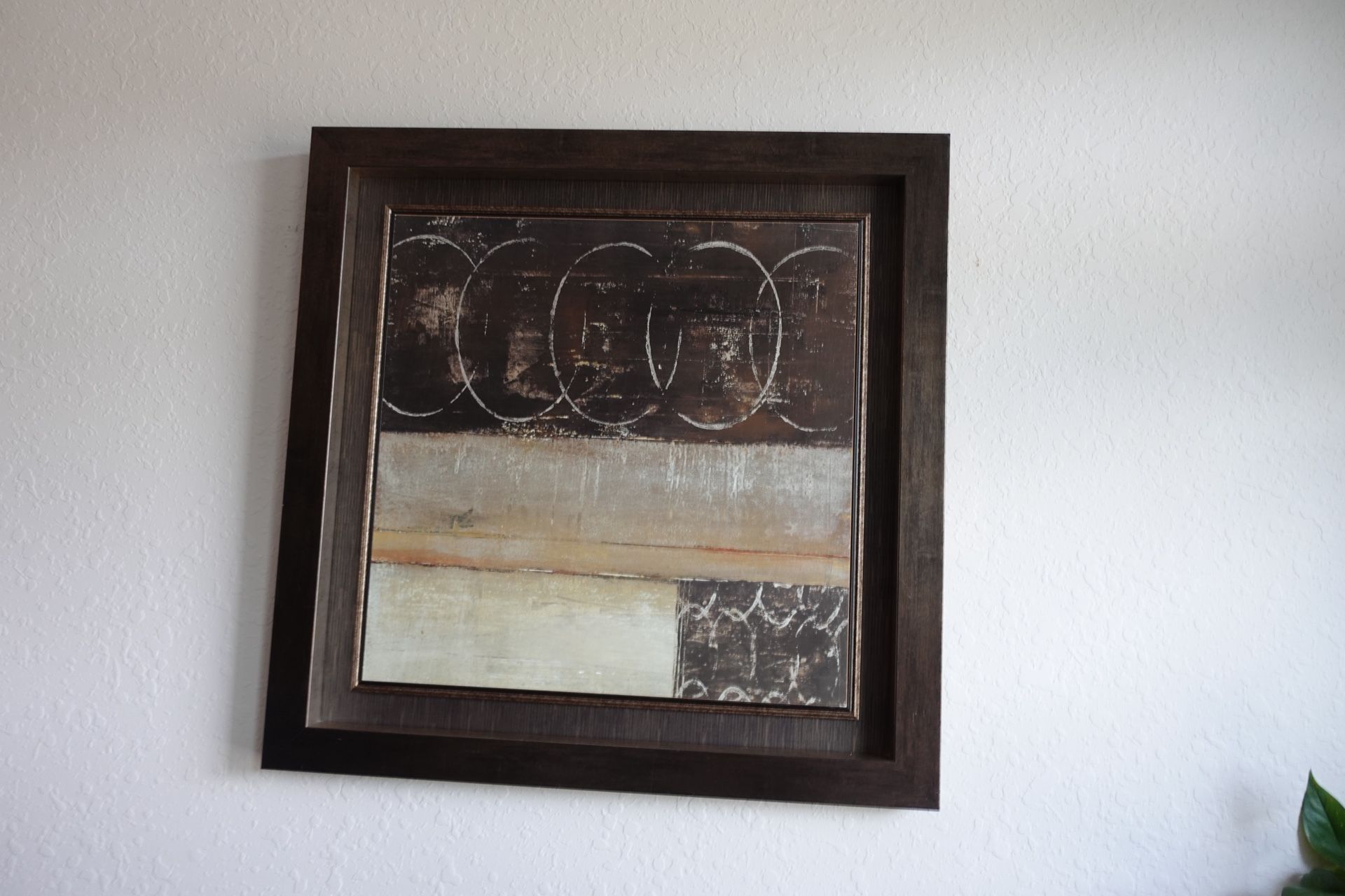 Large Framed Abstract Wall Art – Modern Designer Style