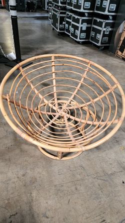 Rattan Papasan Chair Frame