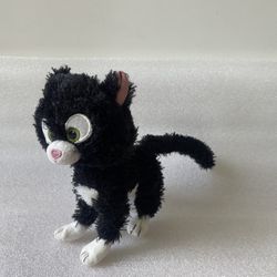 Mittens Bolt Cat Plush 7" Scruffy Stuffed Toy Kitty Disney Store Rare