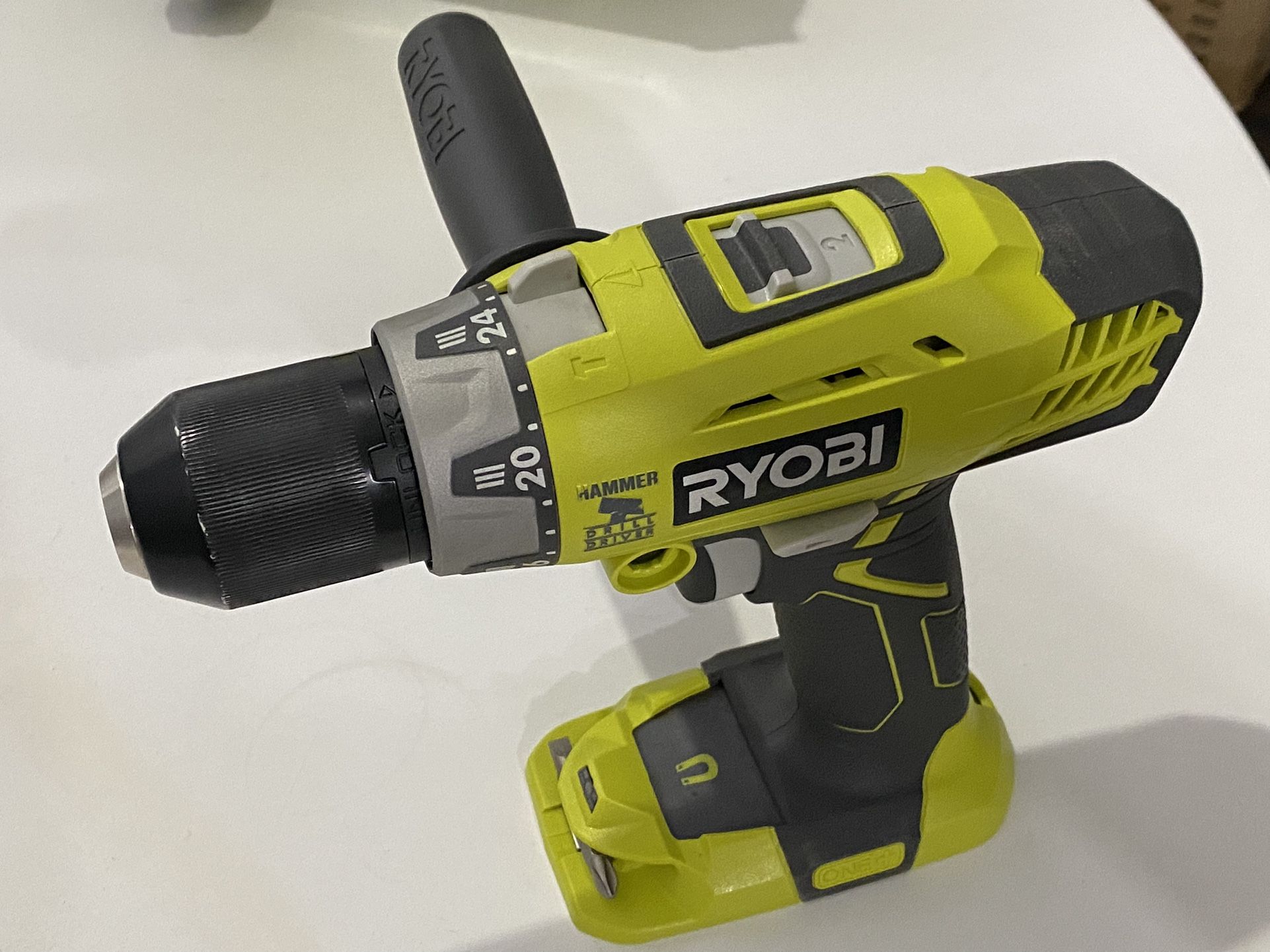 New In 📦 RYOBI ONE+ HP 18V Brushless Cordless 1/2 in. Hammer Drill (Tool Only)