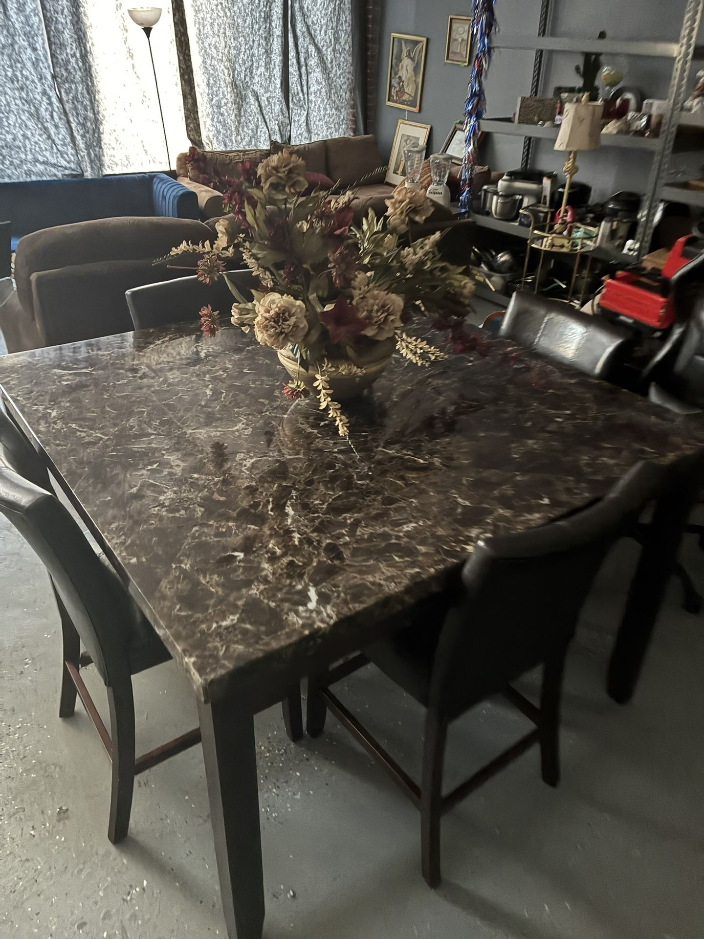 Marble Kitchen Table