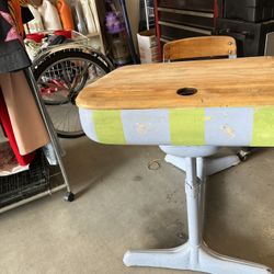 Antique School Desk
