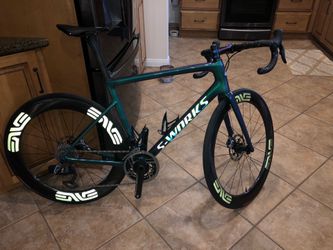 Specialized S-Works Tarmac, many extras, size 56, high-end parts