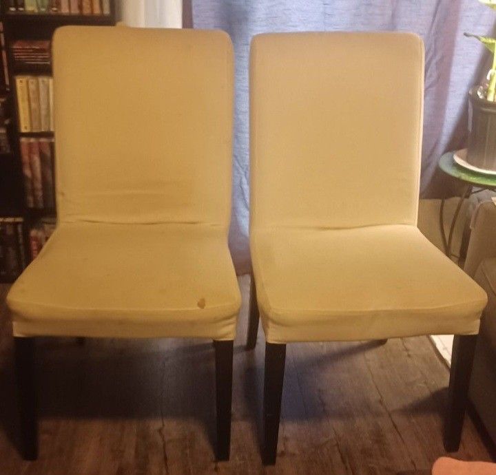 2 Chairs - Removable Covers!