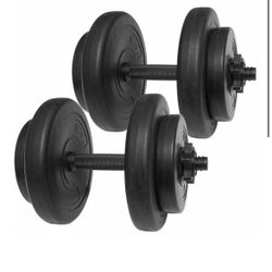 NEW IN BOX 40 Pound Dumbbell Weights
