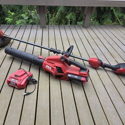 Weed Whacker And Leaf Blower