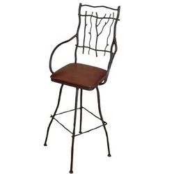 Wrought Iron Bar Stool $70