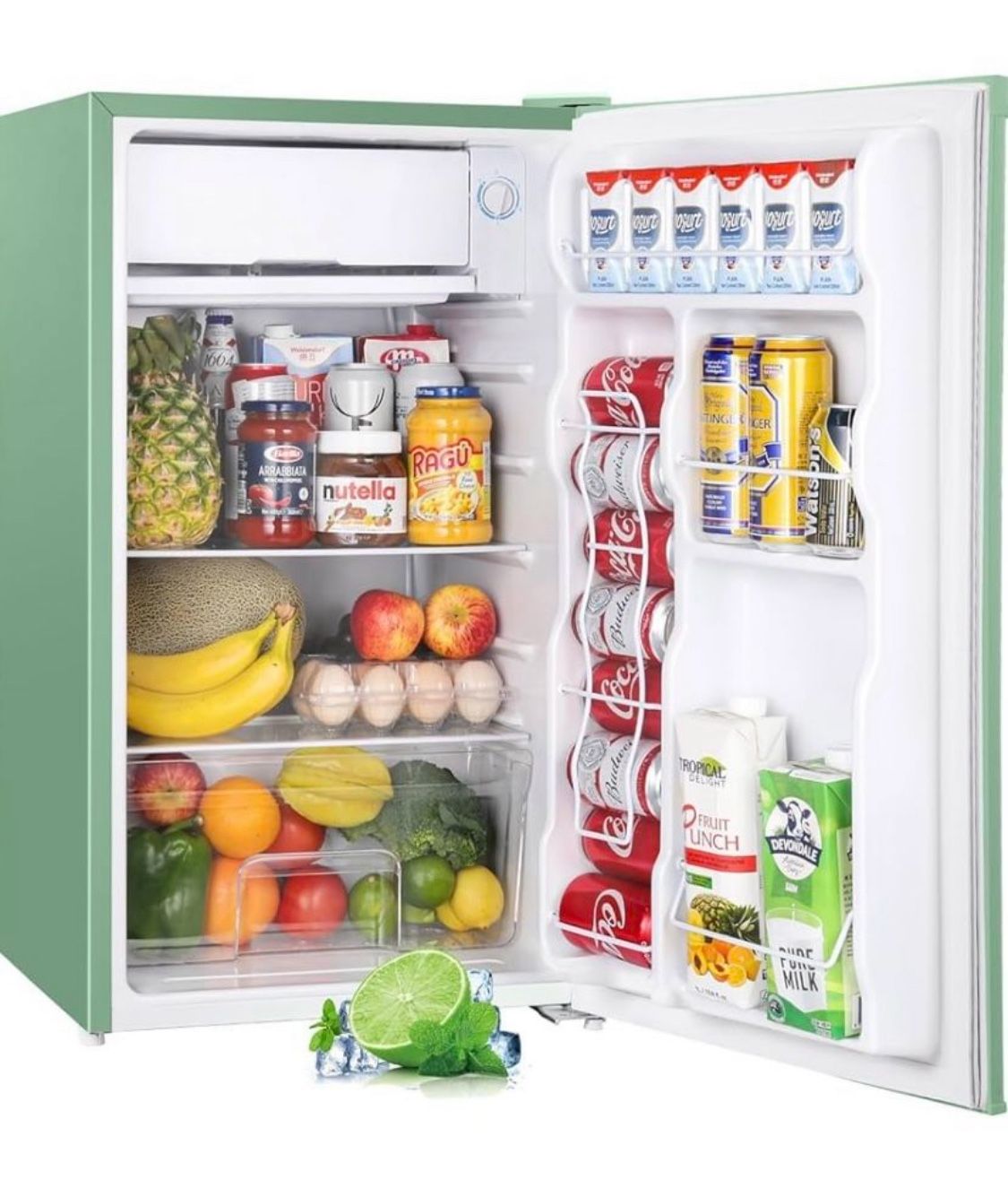 Mint Green Mini Fridge