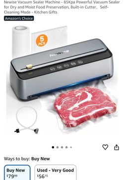 Newise Vacuum Sealer Machine for Dry & Fresh Food