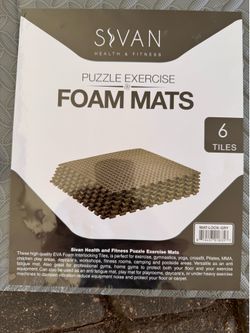 Puzzle exercise foam mats