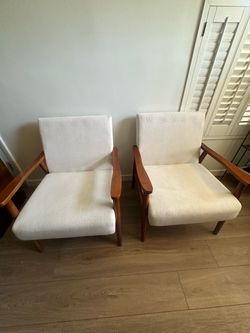 Pair of Mid-Century Modern Accent Chairs