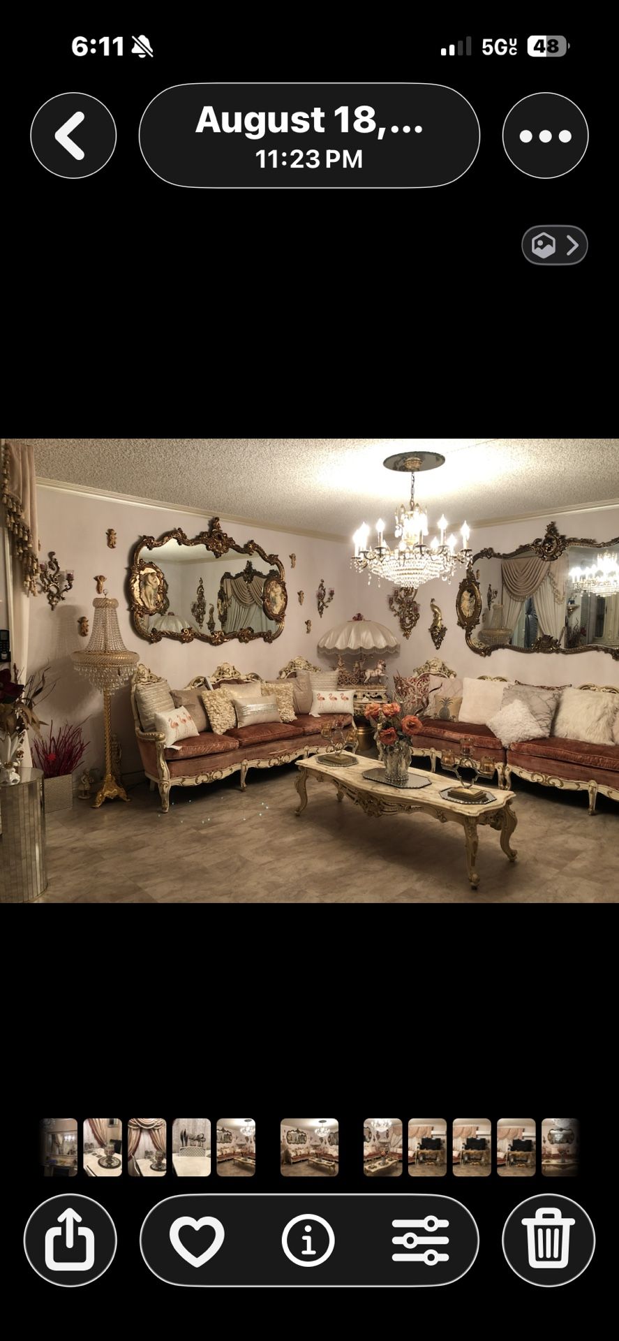 Antique sofas, 4 pieces, need cleaning or reupholstering, they are not broken.