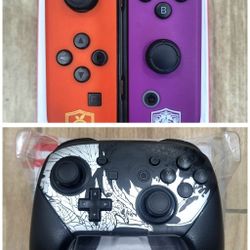 Nintendo Switch Pro and Joycon Controller Bundle