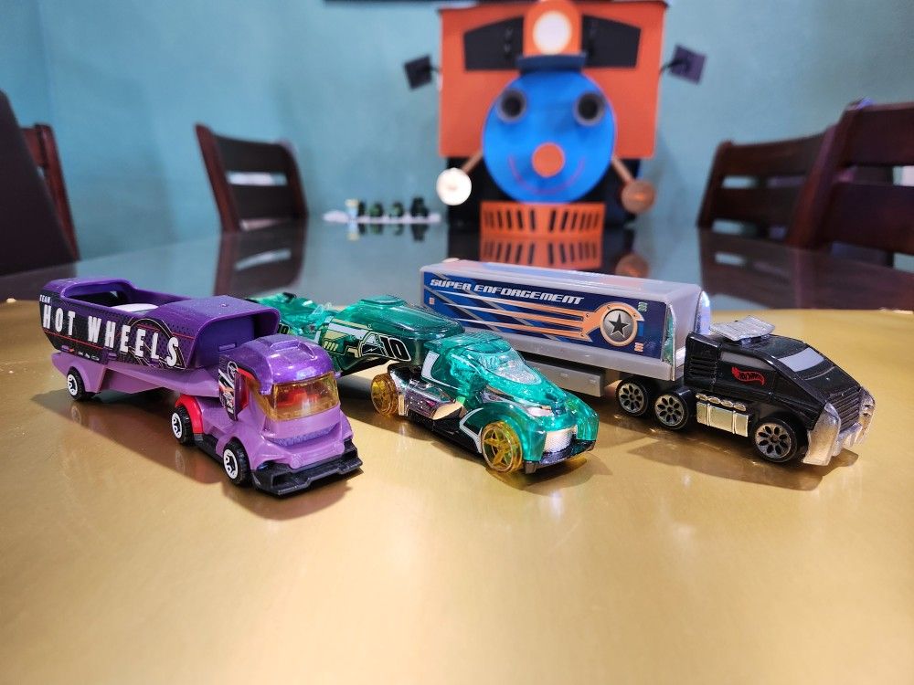 Lot Of 3 HotWheel Trucks