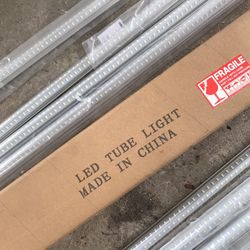 12-Pack of 8' LED Shop Light Fixtures 72W 8FT LED Tube Light